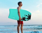 Goplus bodyboard 105 x 51 x 6 cm – lekka deska do pływania i surfingu, zielona – zdjęcie 3