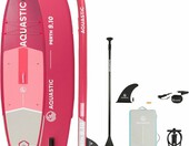 AQUASTIC Perth 9'10 – pompowana deska SUP allround, różowa – zdjęcie 1