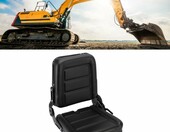 Garosa fotel operatora koparki i ciągnika – ergonomiczne siedzisko ze skóry PU – zdjęcie 5
