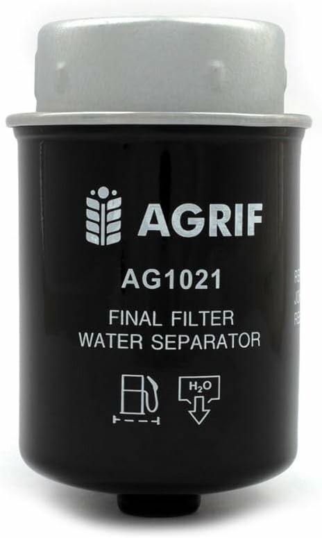 AGRIF AG1021 – filtr paliwa z separatorem wody do maszyn JCB, Case, Kubota