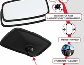 KOTARBAU ZSY2970k – 2 lusterka do ciągnika 28,5 x 15,5 cm z regulowanymi wspornikami – zdjęcie 5