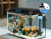 Nobleza Zestaw akwarium 54 l – szklane akwarium z filtrem i oświetleniem LED, czarny – zdjęcie 5