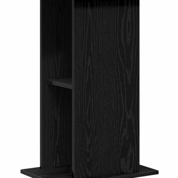 vidaXL Szafka pod akwarium 60,5x36x72,5 cm – stojak z półkami, czarny dąb