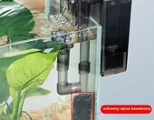 ROSYLEVE Wkłady filtrujące Slim do akwarium – zestaw 12 sztuk z 4 gąbkami ssącymi – zdjęcie 4