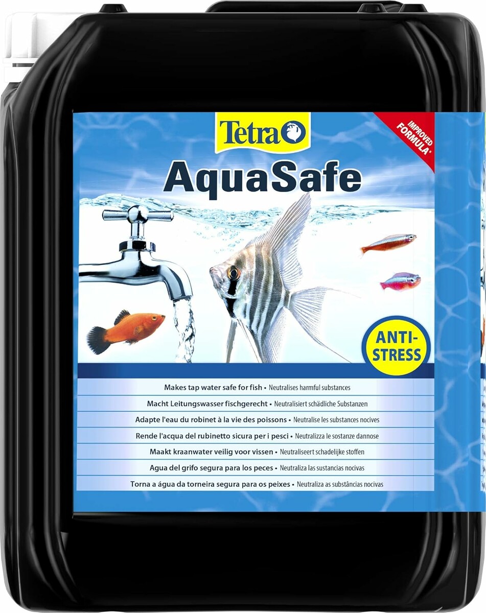 Tetra T704183 5 l – uzdatniacz wody do akwarium słodkowodnego i morskiego