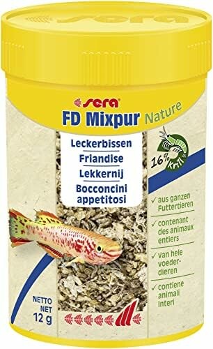 Sera FD Mixpur Nature 100 ml – liofilizowana mieszanka larw i skorupiaków