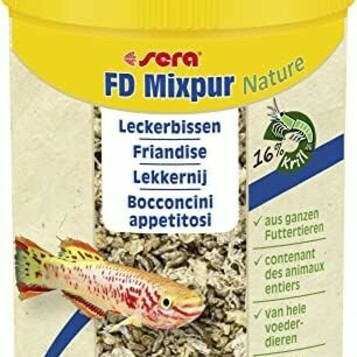 Sera FD Mixpur Nature 100 ml – liofilizowana mieszanka larw i skorupiaków