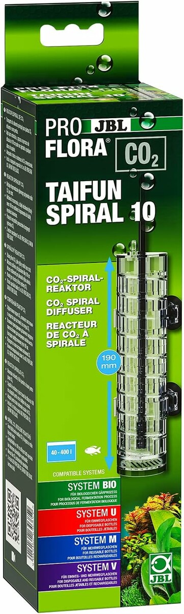 JBL ProFlora CO2 Taifun Spiral 10 – reaktor CO2 do akwariów do 400 l