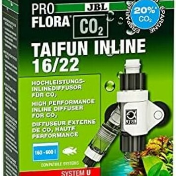JBL ProFlora CO2 Taifun Inline 16/22 – dyfuzor CO2 do akwarium 160–600 l