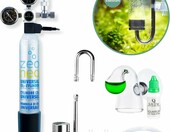 Q-Grow Aquarium CO2 Anlage Plus – kompletny zestaw CO2 do akwarium z butlą 425 g – zdjęcie 1
