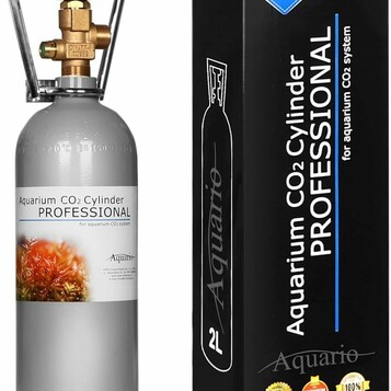 Aquario BLUE butla CO2 2 l z zaworem – do systemu CO2 w akwarium