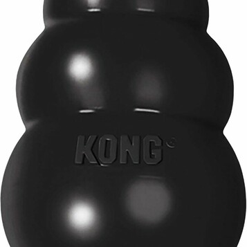 KONG Extreme XL – wytrzymała zabawka dla dużych psów, czarna guma