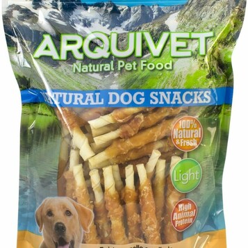 Arquivet Twist z kurczakiem 1 kg – naturalne smakołyki dla psów