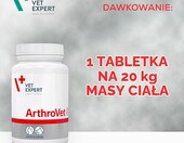 Vet Expert Arthrovet 90 tabletek – suplement na stawy dla psów i kotów – zdjęcie 3