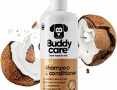 Buddycare szampon i odżywka 2 w 1 dla psów 500 ml – z aloesem i prowitaminą B5 – zdjęcie 1