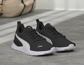 PUMA Anzarun Lite 371128 – niskie buty sportowe unisex, czarno-białe – zdjęcie 3
