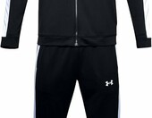 Under Armour Rival Fleece Big Logo HD – męska bluza sportowa z kapturem, biało-czarna – zdjęcie 1