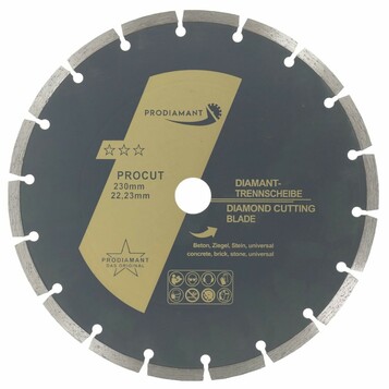 Diamentowa tarcza tnąca PRODIAMANT procut-230 (stan nowy)