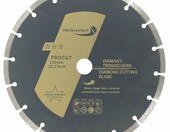PRODIAMANT procut-230 – diamentowa tarcza tnąca 230 mm do kamienia i betonu – zdjęcie 1
