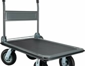 WilTec 62450 – składany wózek platformowy do 300 kg, pompowane koła – zdjęcie 1