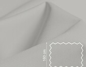 DreamRoots Oxford 600D – wodoodporna tkanina tapicerska 160 cm, odcinek 2 m, jasnoszara – zdjęcie 2