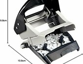 Leitz NeXXt 5008 – dziurkacz biurowy na 30 arkuszy, szary – zdjęcie 3