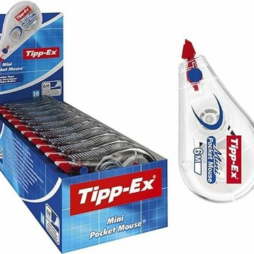 10 korektorów Tipp-Ex Mini Pocket Mouse (stan nowy)
