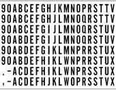 Trodat Printy 4912 Typo – pieczątka samotuszująca z zestawem liter, 4 wiersze – zdjęcie 5