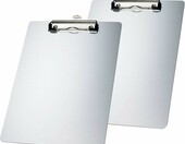TUKA-i-AKUT TKD8025 – 2 aluminiowe clipboardy A4 z metalowym zaciskiem – zdjęcie 1