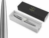 Parker Jotter XL 2122756 – długopis automatyczny, srebrny, niebieski tusz – zdjęcie 1