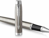 Parker IM Stainless Steel CT – pióro kulkowe ze stali nierdzewnej, srebrne – zdjęcie 1