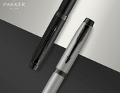 Parker IM Stainless Steel CT – pióro kulkowe ze stali nierdzewnej, srebrne – zdjęcie 5