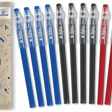 12 wymazywalnych Pilot FriXion Ball Stick (stan nowy)