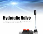 Eujgoov hydrauliczny zawór sterujący 1-szpulowy, dwustronnego działania – zdjęcie 5