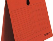 Falken UniReg 80002744 – 25 skoroszytów zawieszkowych A4, czerwone – zdjęcie 1