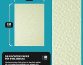 Netuno KO-A4 – papier ozdobny tłoczony A4, 100 arkuszy 246 g, kość słoniowa – zdjęcie 2
