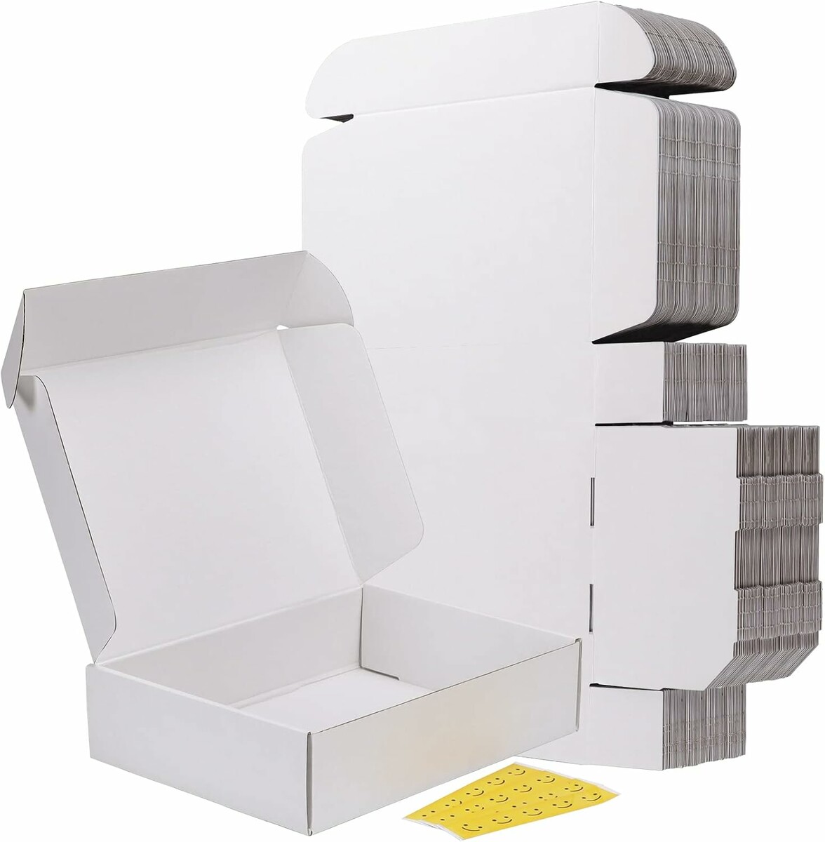 RLAVBL białe pudełka kartonowe 30,5 x 22,9 x 7,7 cm – 20 sztuk, wysyłkowe