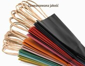 Gcardist torby papierowe z uchwytami 26,9 x 21,1 x 10,9 cm – 100 sztuk, kolorowe – zdjęcie 5