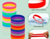 UMILKI SW-100 – 100 opasek wejściowych na imprezy i festiwale, 10 kolorów – zdjęcie 4