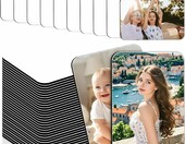 Behogan WZY151 – 50 magnesów do sublimacji 5,5 x 7,5 cm, białe, na lodówkę – zdjęcie 1