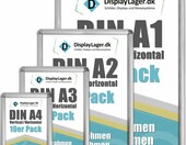 DisplayLager Rondo ramki plakatowe A1 – aluminiowe, zestaw 5 szt., srebrne – zdjęcie 3