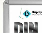 DisplayLager Rondo ramki plakatowe A1 – aluminiowe, zestaw 5 szt., srebrne – zdjęcie 4