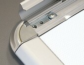 DisplayLager Rondo ramki plakatowe A1 – aluminiowe, zestaw 5 szt., srebrne – zdjęcie 5