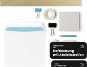 Netuno białe koperty C5 162 x 229 mm, 500 sztuk – samoklejące bez okna – zdjęcie 3