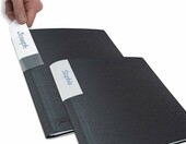 Rapesco 1645 – 2 teczki prezentacyjne A4 na 100 kieszeni, antybakteryjne, czarne – zdjęcie 3