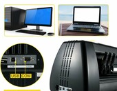 VEVOR Ploter tnący do folii 870 mm ze stojakiem – maszyna do cięcia winylu, 220 V – zdjęcie 4