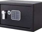 Yale YSV/200/DB2 – mały sejf meblowy z zamkiem elektronicznym, 8,6 l, czarny – zdjęcie 3