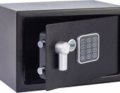 Yale YSV/200/DB2 – mały sejf meblowy z zamkiem elektronicznym, 8,6 l, czarny – zdjęcie 4