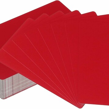 100 aluminiowych wizytówek 86 x 54 mm PATIKIL (stan nowy)