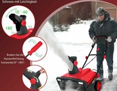 Goplus FU21152EFDE – elektryczna odśnieżarka 50 cm z oświetleniem LED – zdjęcie 4